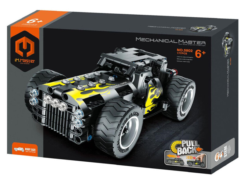 iM.Master Stavebnice auto na zpětné natažení 